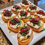Goat Cheese Crostini