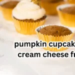pumpkin cupcakes with cream cheese frosting