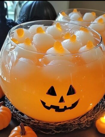 Ghostly Halloween Punch