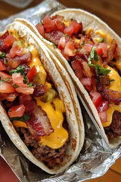 Loaded Bacon Cheeseburger