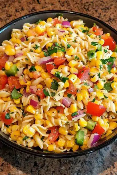 Mexican Street Corn Pasta Salad
