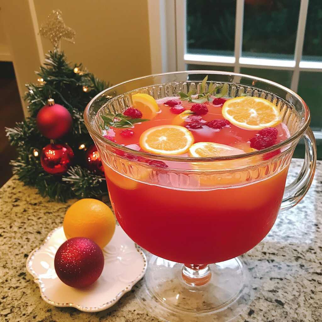 Non-Alcoholic Christmas Punch