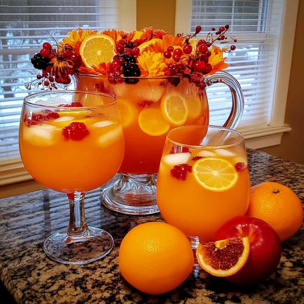 Thanksgiving Punch .