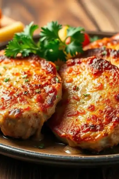 baked pork cutlets