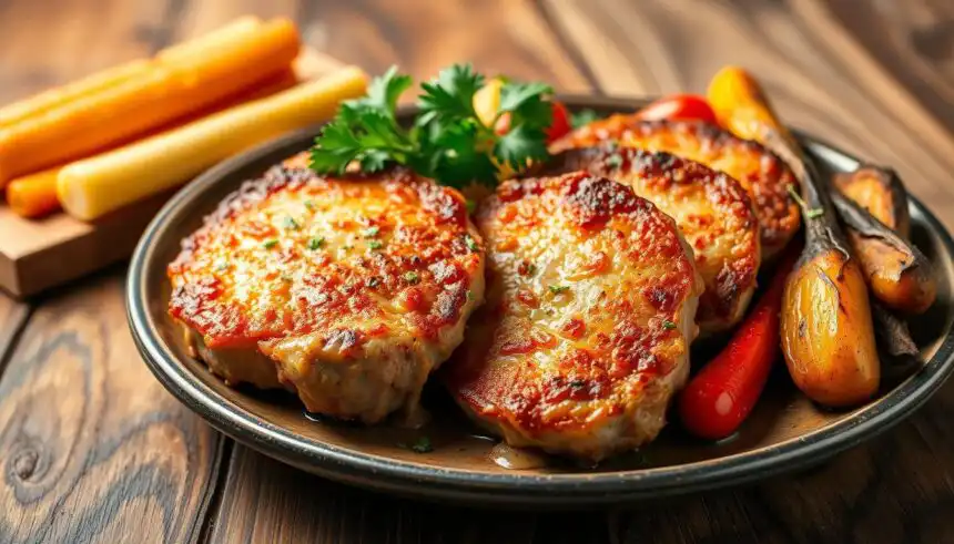 baked pork cutlets