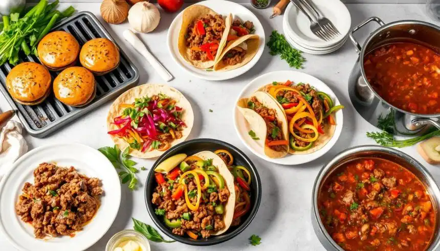 easy fast recipes with hamburger meat