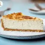 Tarta de queso al horno cremosa, receta casera y fácil