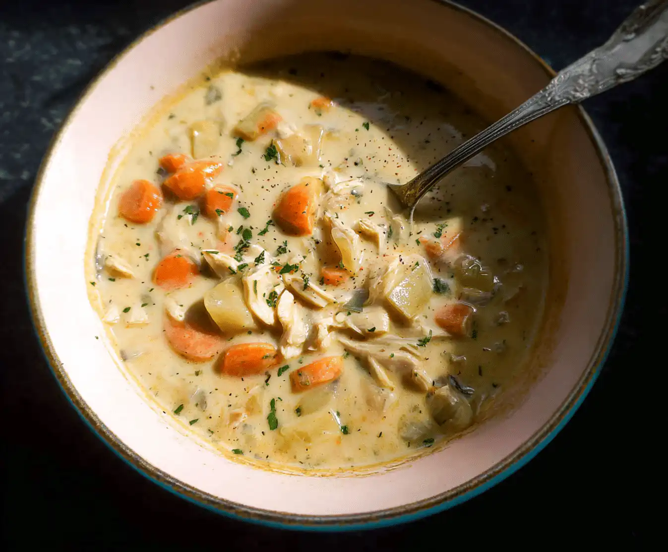 Healthy Poultry Pot Pie Soup Recipe