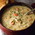 healthy pot pie soup