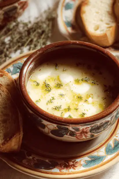 Country French Garlic Soup