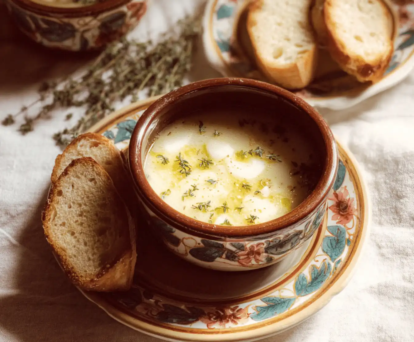 Country French Garlic Soup