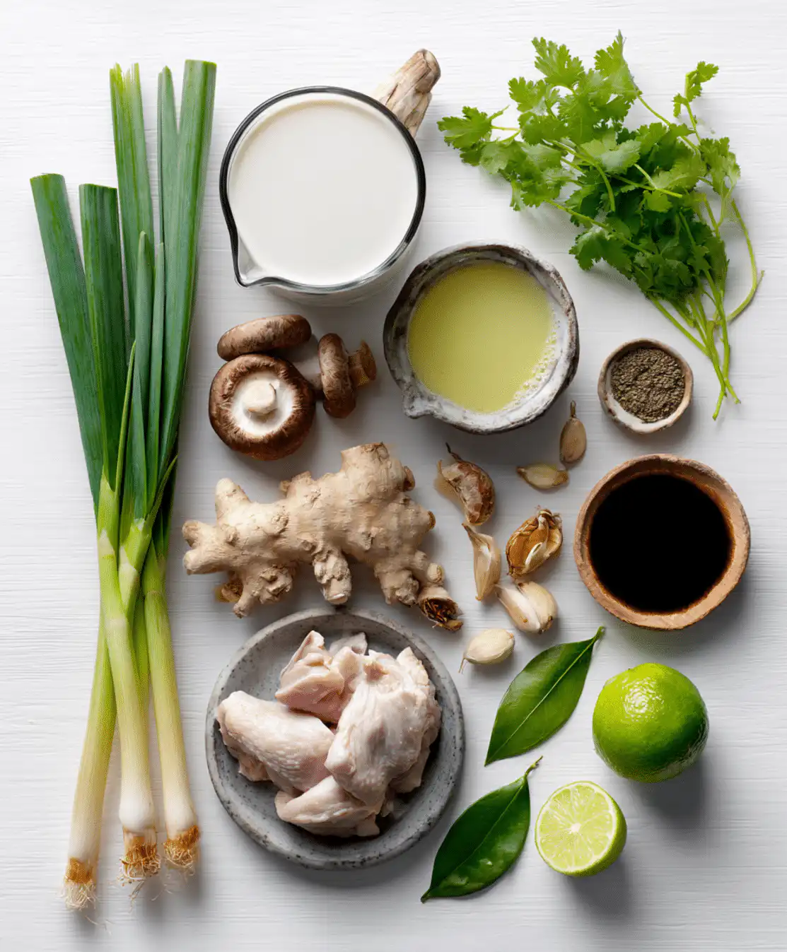 Tom Kha Gai Soup Recipe ingredients