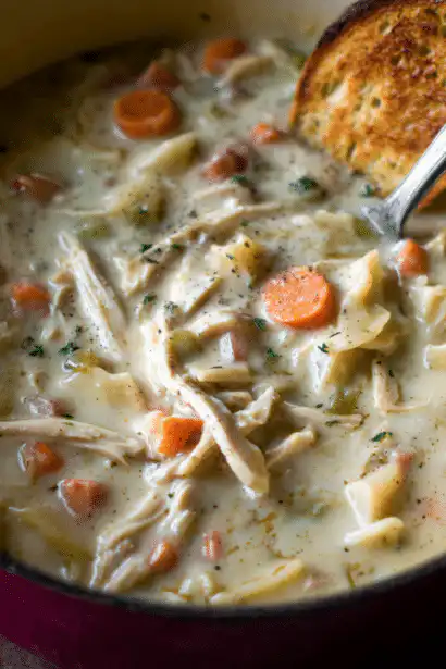 poultry pot pie soup recipe