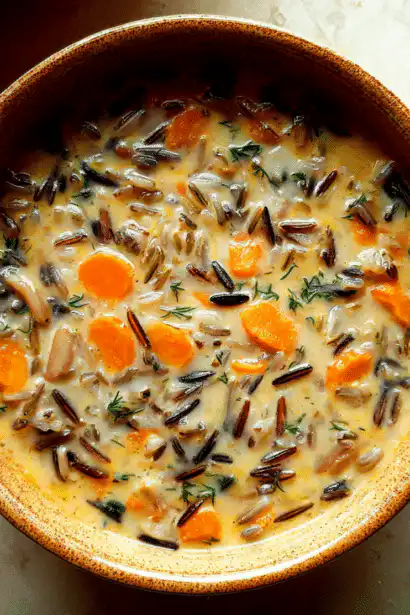 wild rice soup