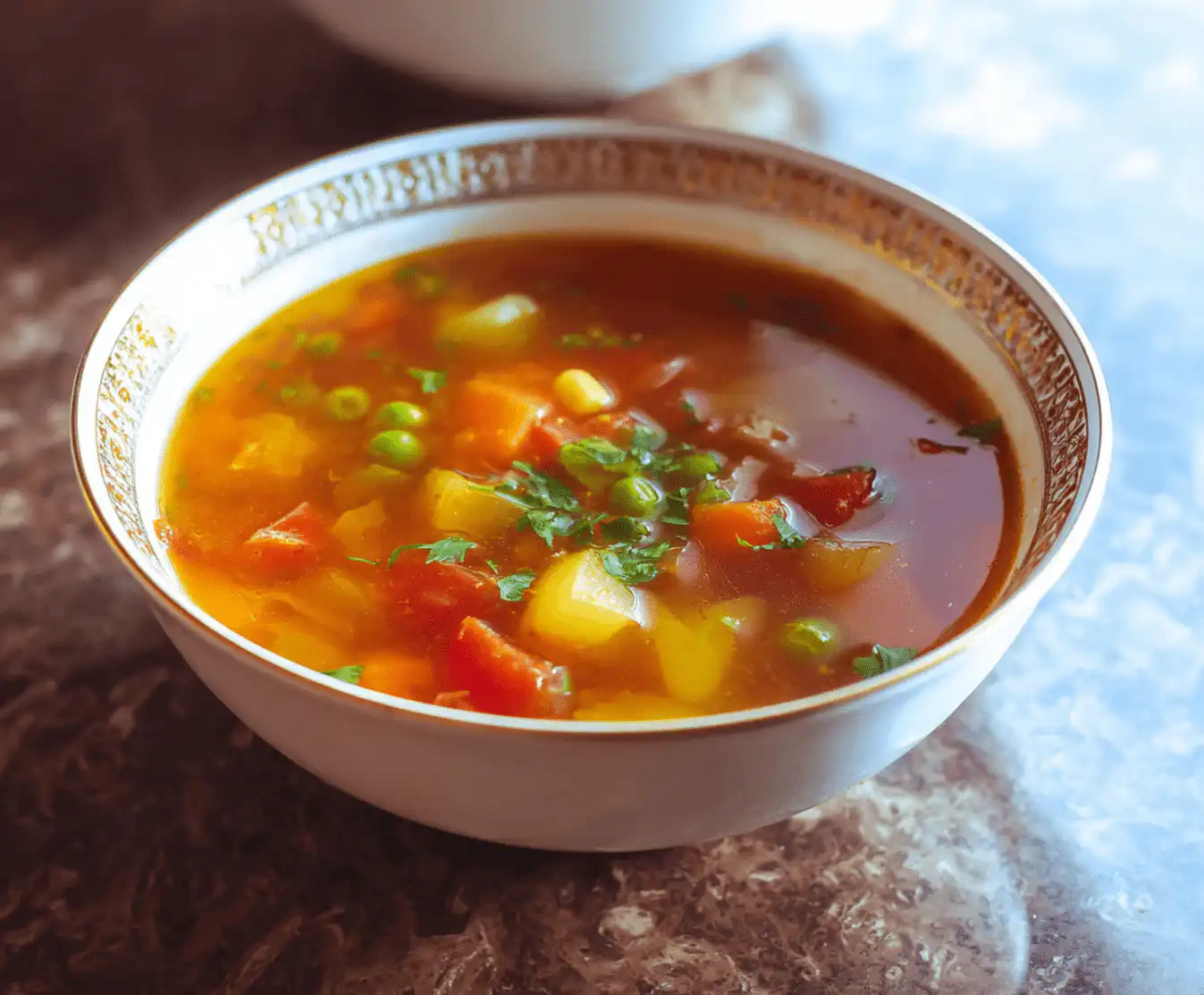 homemade vegetable soup
