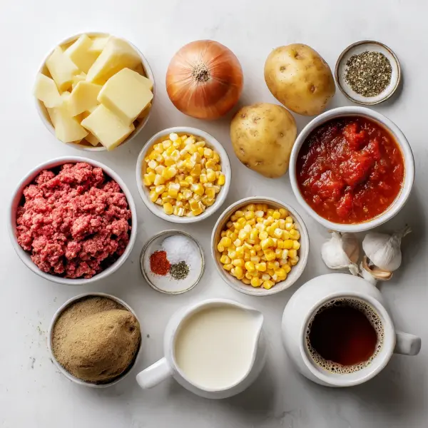 Creamy Cowboy Soup ingredients