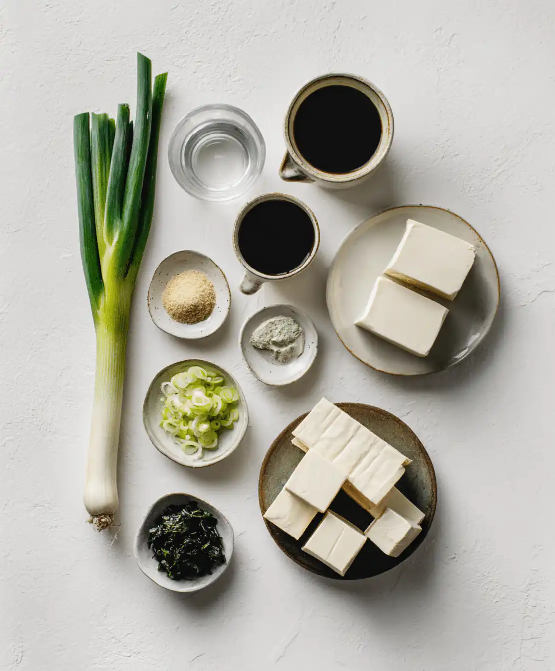 Miso soup ingredients