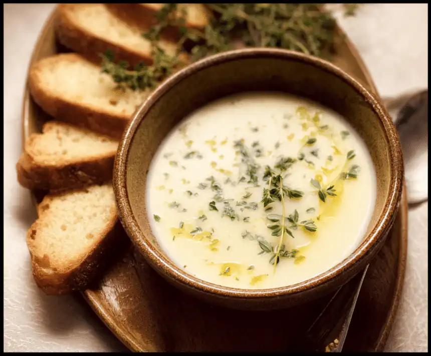 Country French Garlic Soup