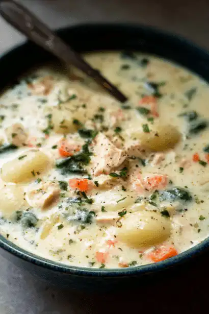 Olive Garden chicken gnocchi soup