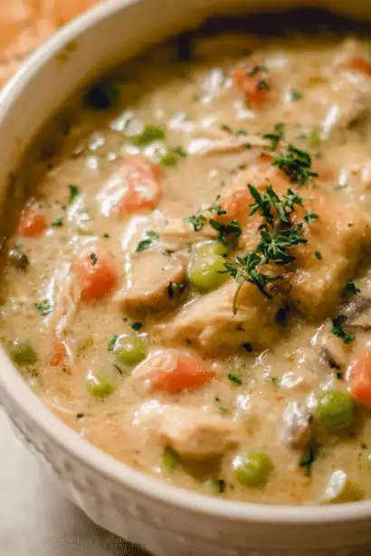 chicken pot pie soup