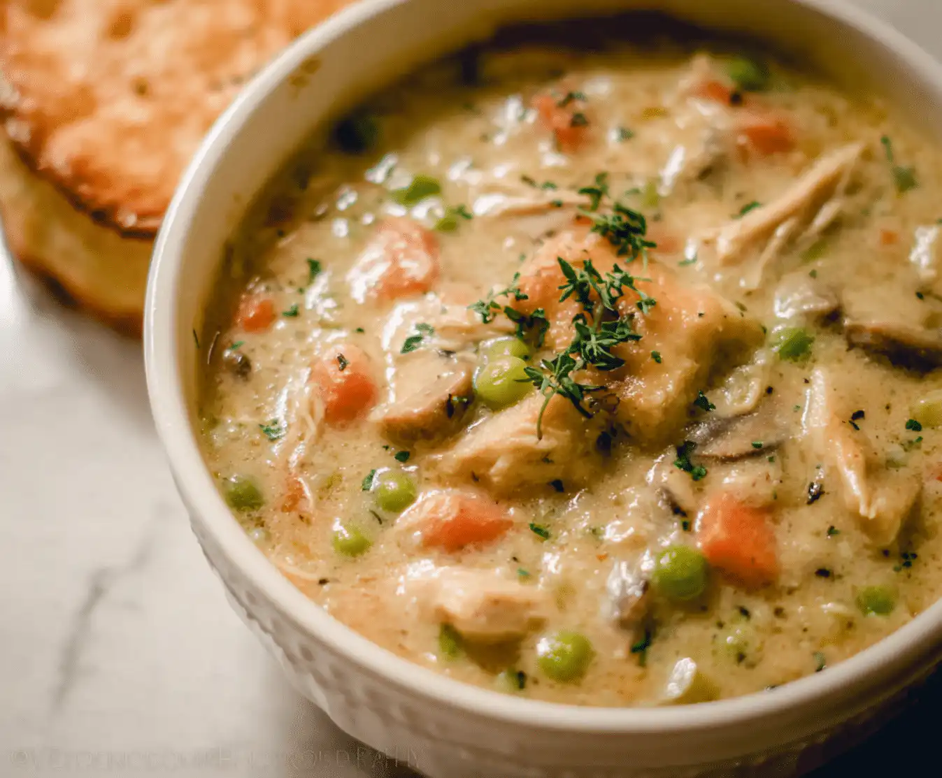 chicken pot pie soup