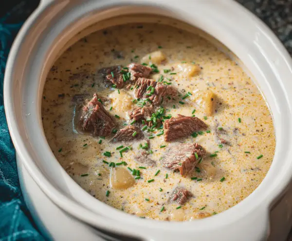 Cheesesteak Potato Soup Cheesy Comfort Bowl