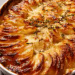 Thanksgiving au gratin potatoes