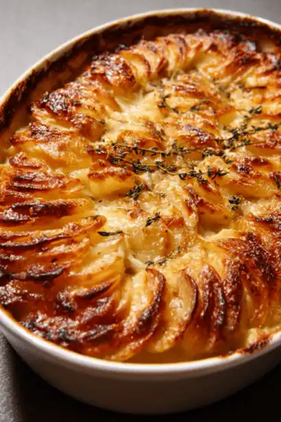 Thanksgiving au gratin potatoes