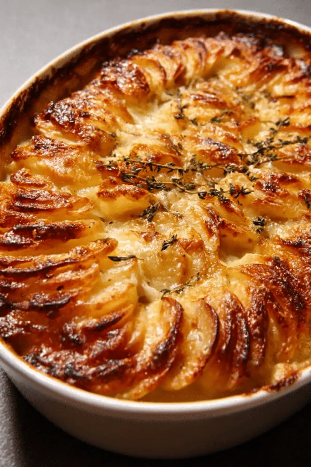 Thanksgiving au gratin potatoes