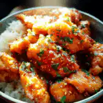 honey garlic chicken