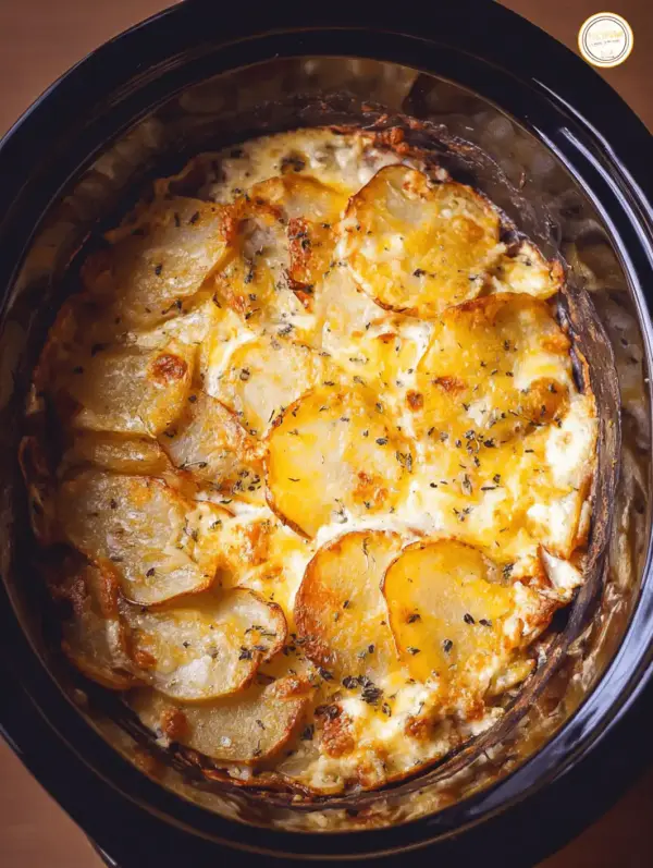 slow cooker scalloped potatoes