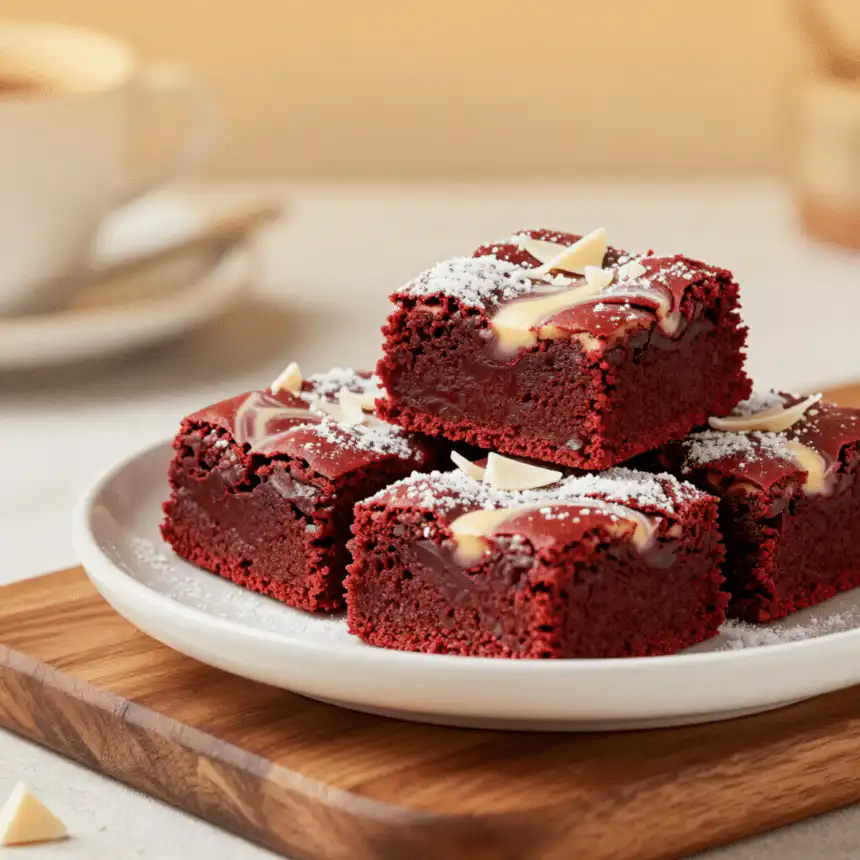 Red Velvet Brownies Recipe