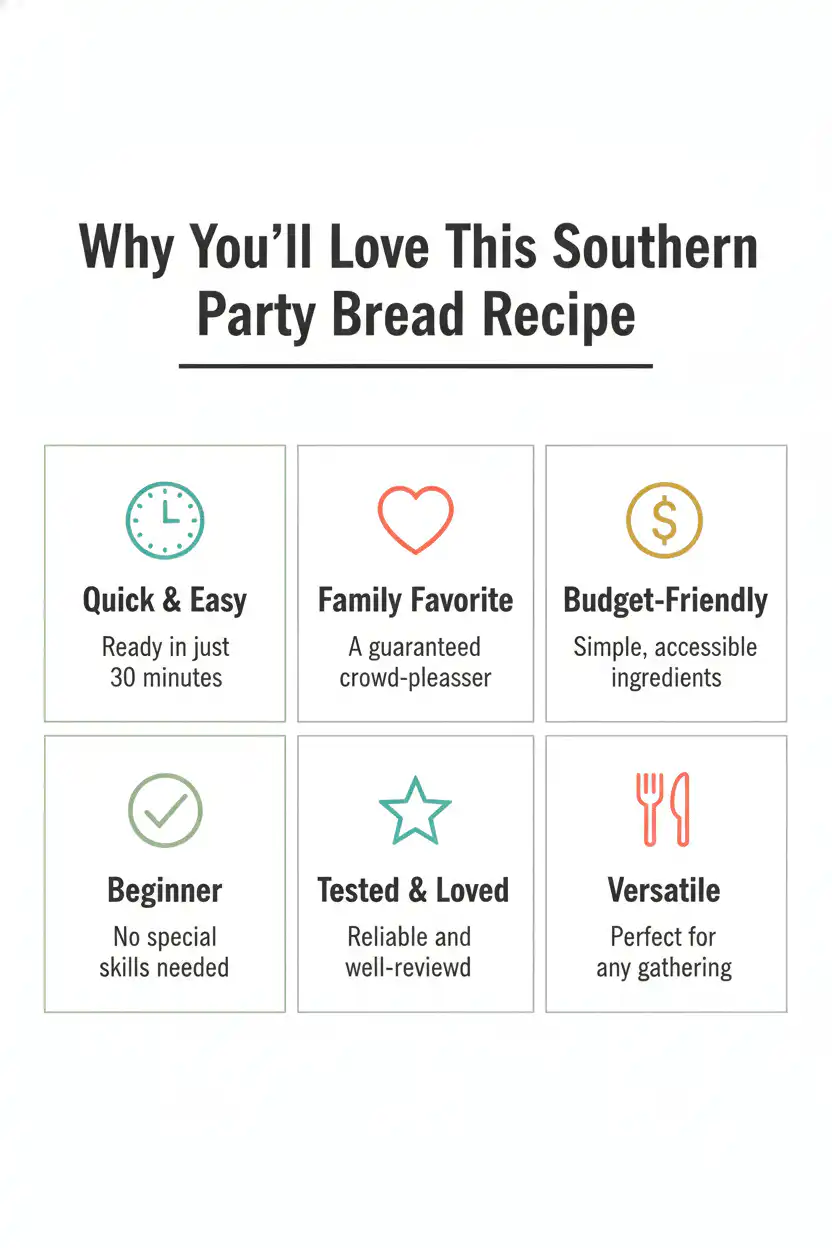 Why you'll love Southern Party Bread