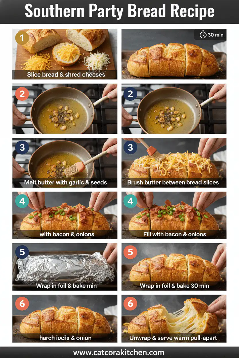 Southern Party Bread How to Make