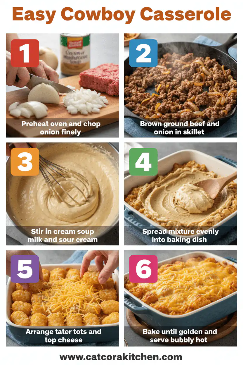 Easy cowboy casserole how to make