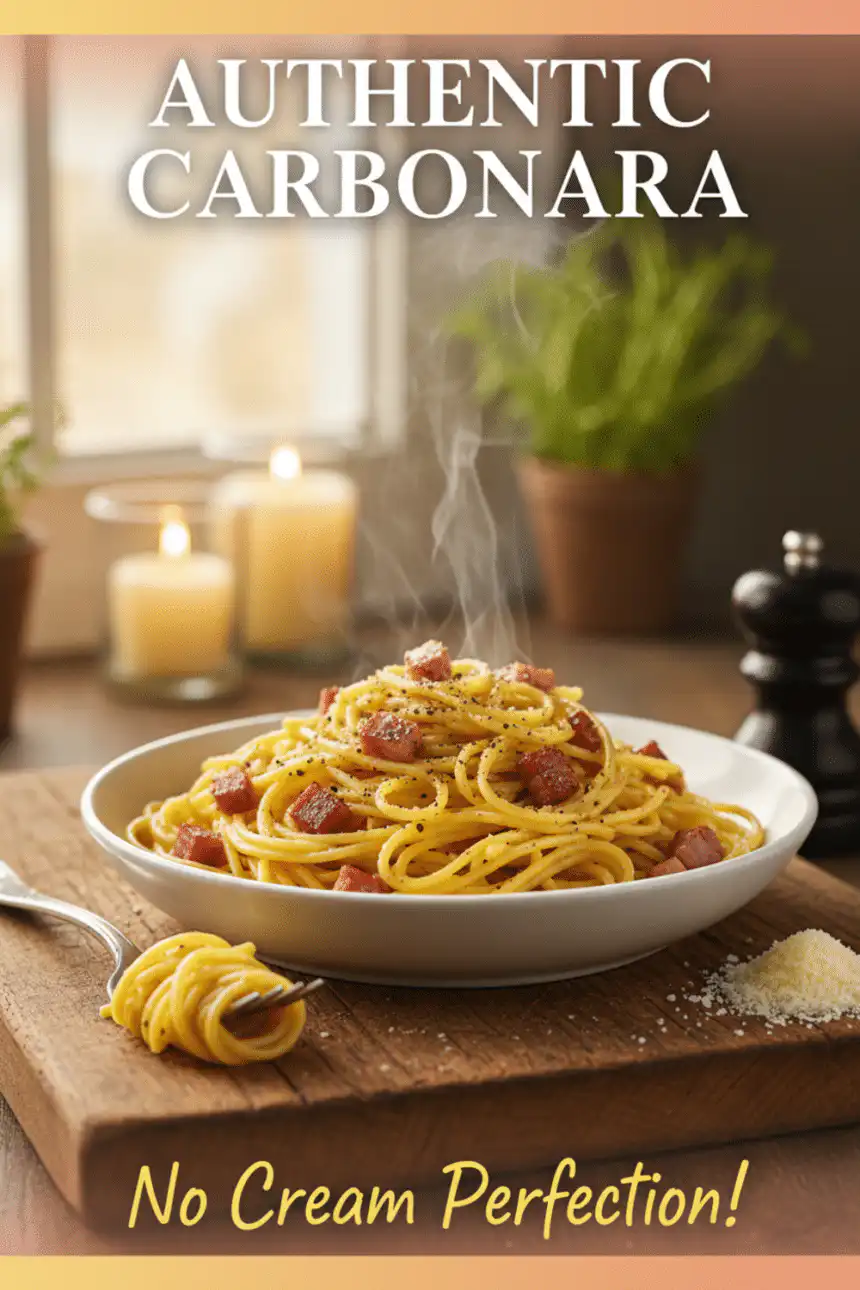 authentic carbonara recipe