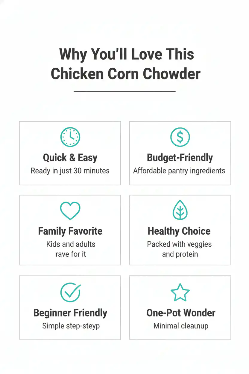 Why you'll love chicken corn chowder