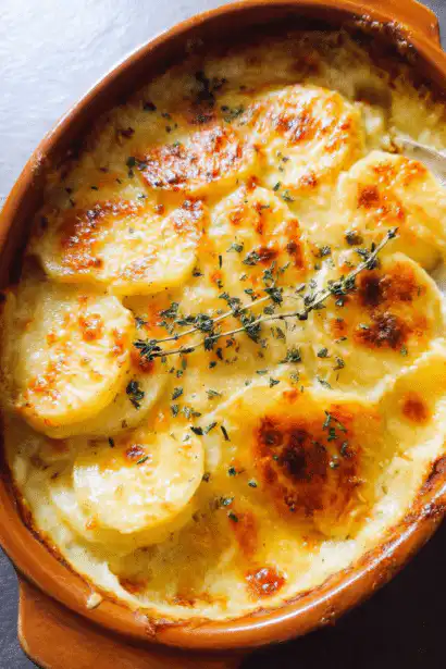 potatoes au gratin