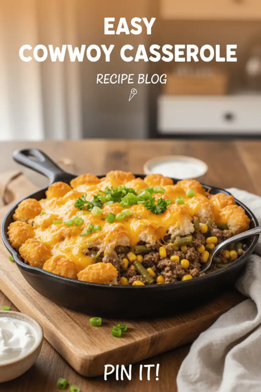 easy cowboy casserole