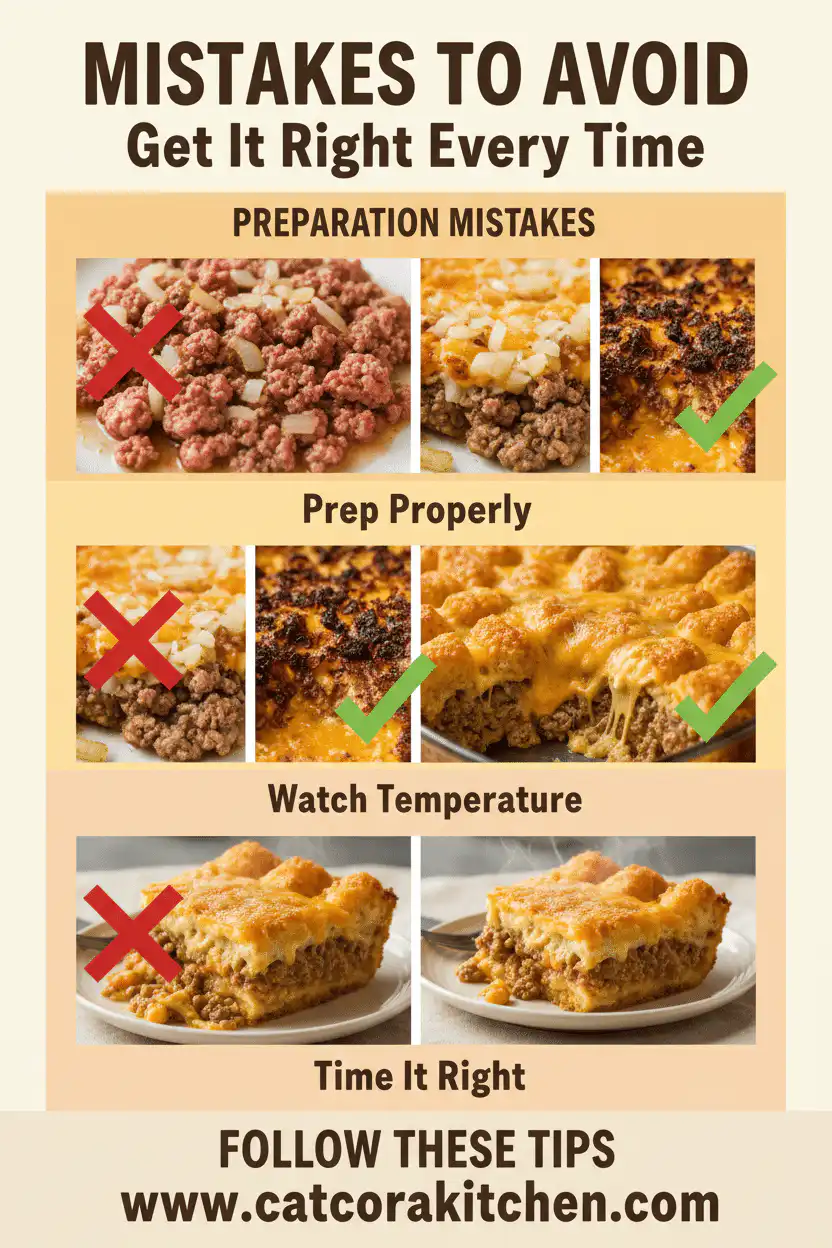Easy cowboy casserole common mistakes