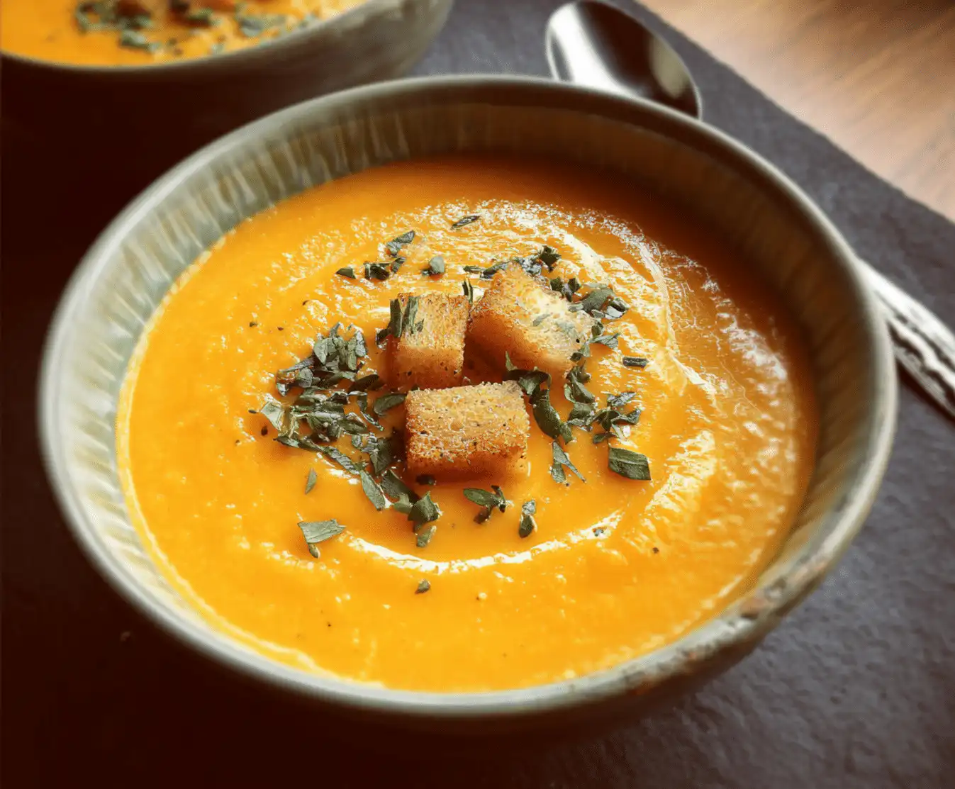 Spicy Butternut Squash Sweet Potato Soup – Bold & Cozy