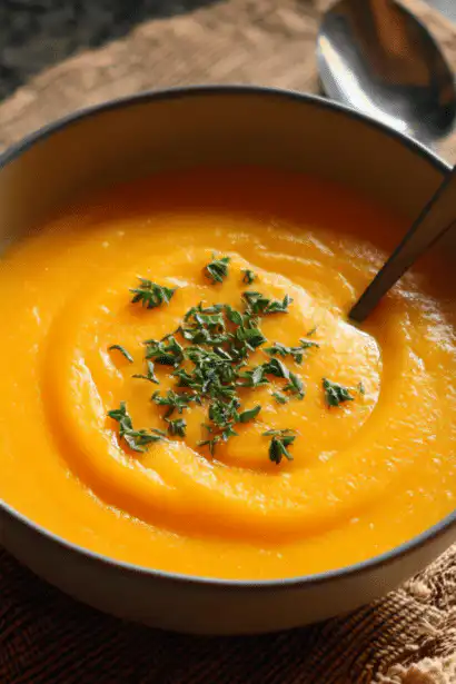 butternut squash sweet potato soup