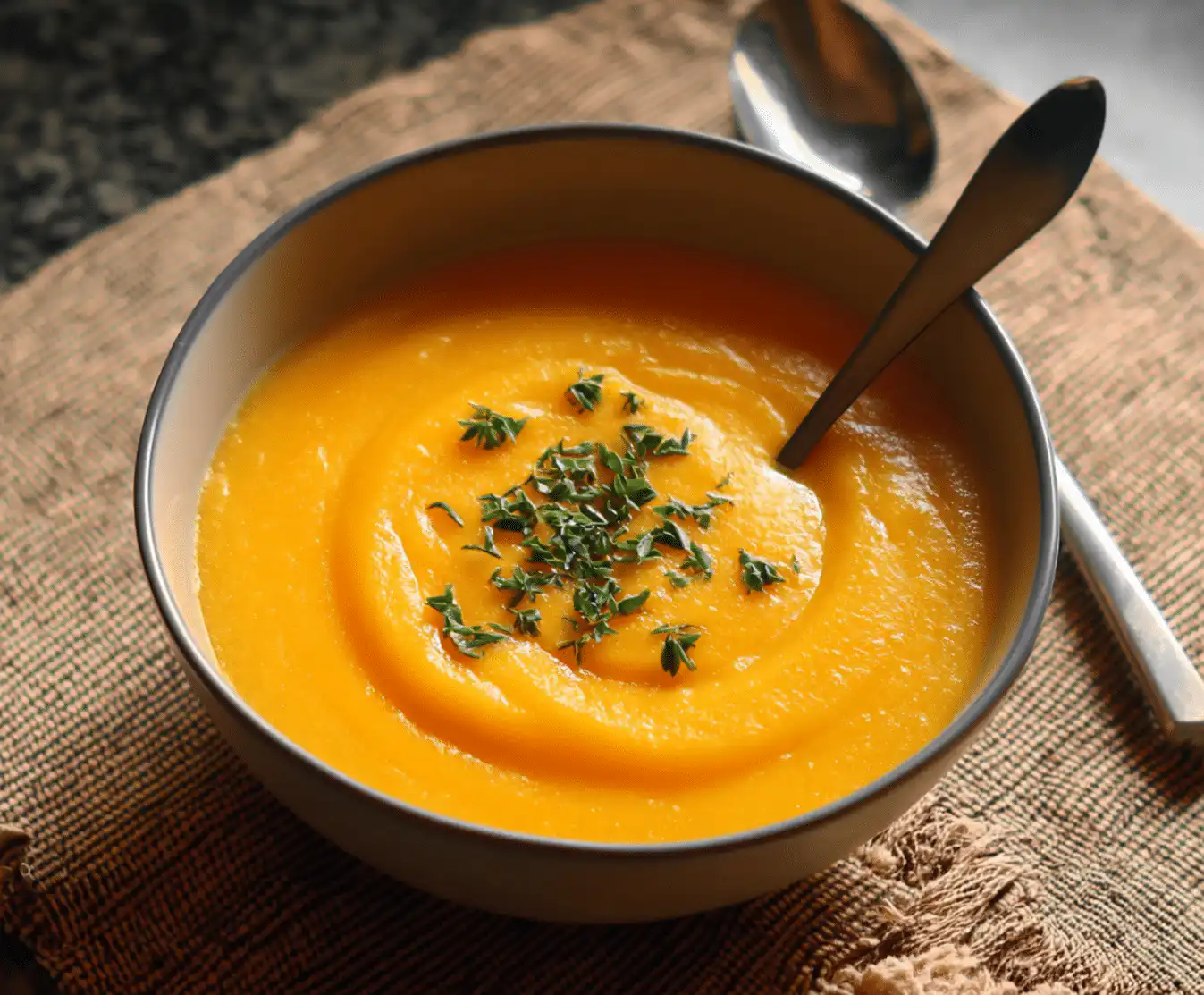 butternut squash sweet potato soup