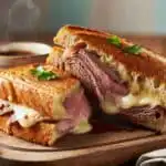 french dip grilled cheese