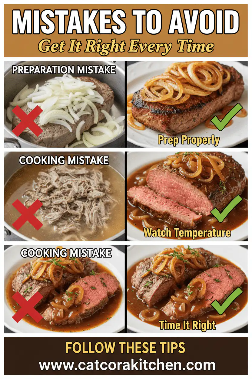 French onion pot roast common mistakes