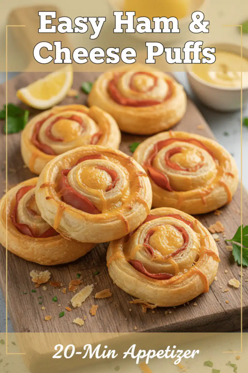 ham and cheese puff pastry