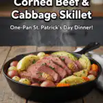 30-minute corned beef and cabbage skillet