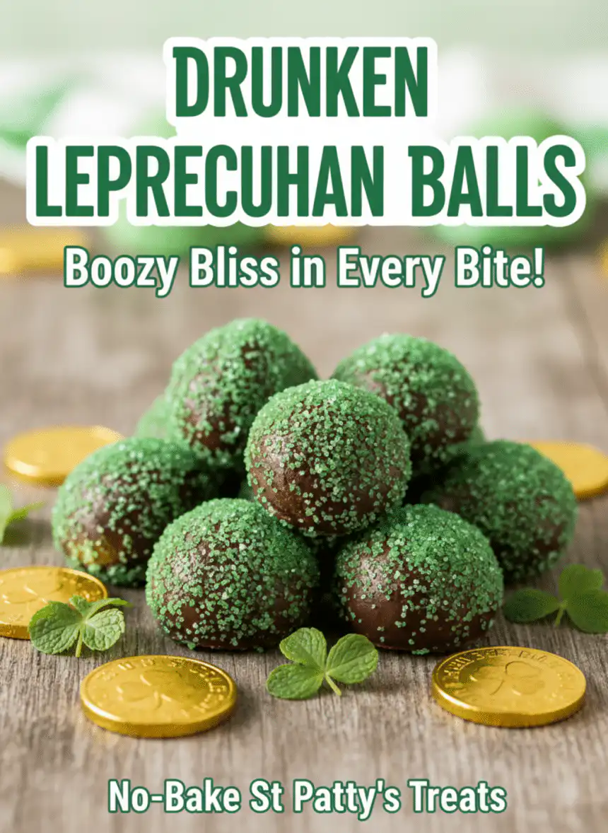 Drunken Leprechaun Balls chocolate