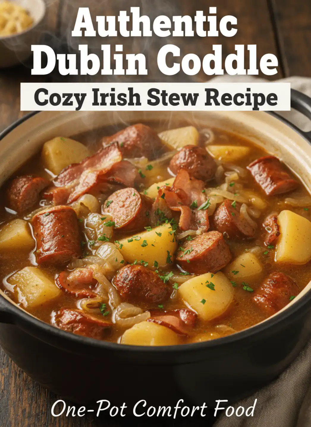 Dublin Coddle Irish Sausage and Potato Stew