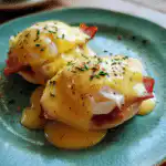 Eggs Benedict with Hollandaise sauce